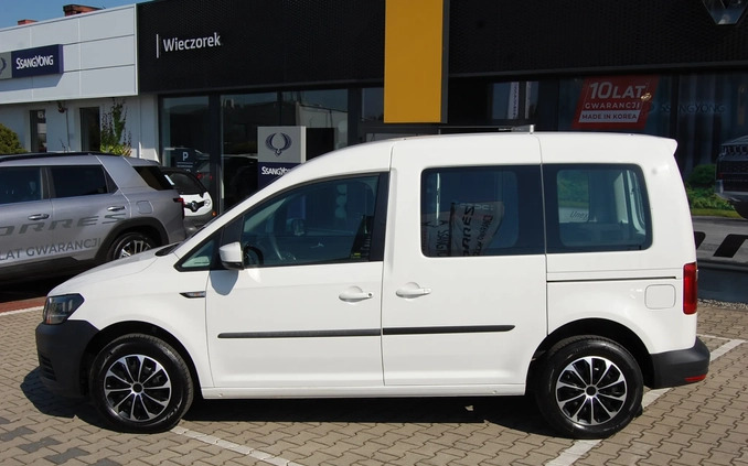 Volkswagen Caddy cena 62999 przebieg: 172000, rok produkcji 2019 z Poniatowa małe 121